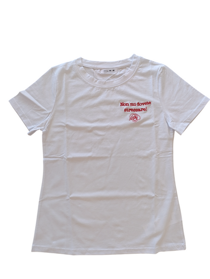 T-SHIRT SCRITTA