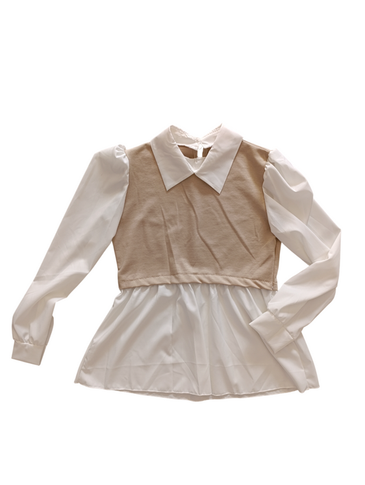 CAMICIA MICHELA BEIGE