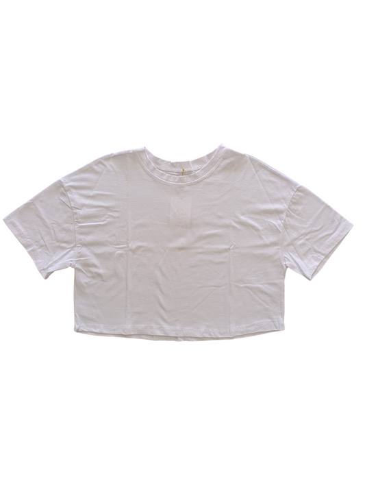 T-SHIRT CROP BIANCA